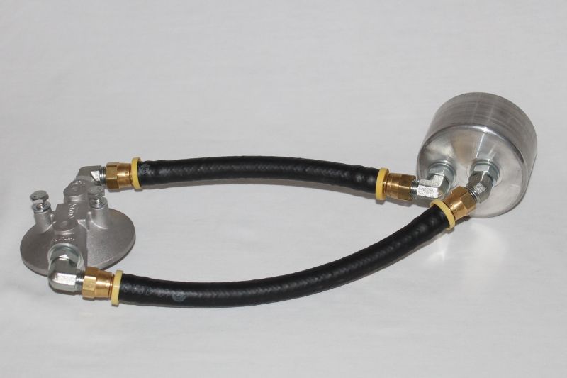 Remote Engine Oil Filter Adapter For Honda GX690 - Shed Hauler
