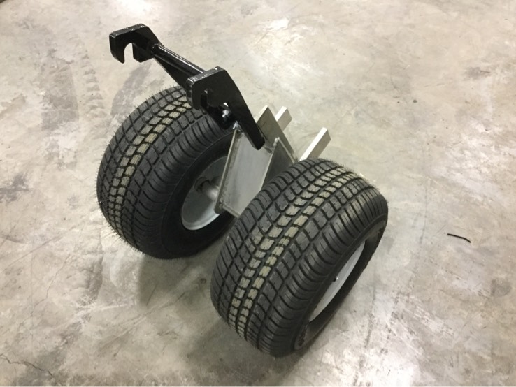 Dolly Wheel Set 5K Aluminum with EZ Stow Handles Shed Hauler Outfitters, LLC