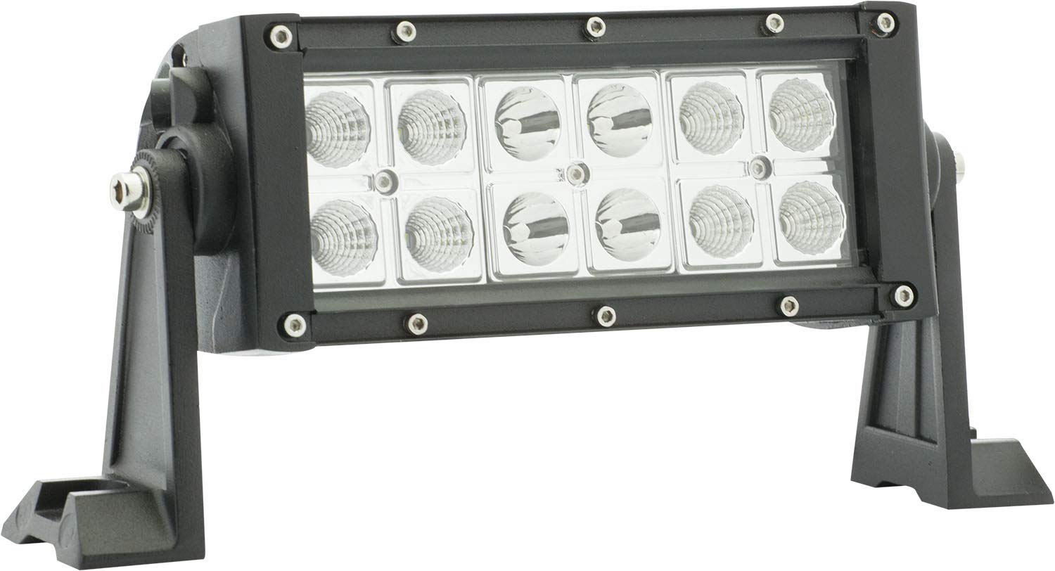 Optronics UCL23CB Clear 12 LED 9" Light Bar w/16" Leads - Shed Hauler ...
